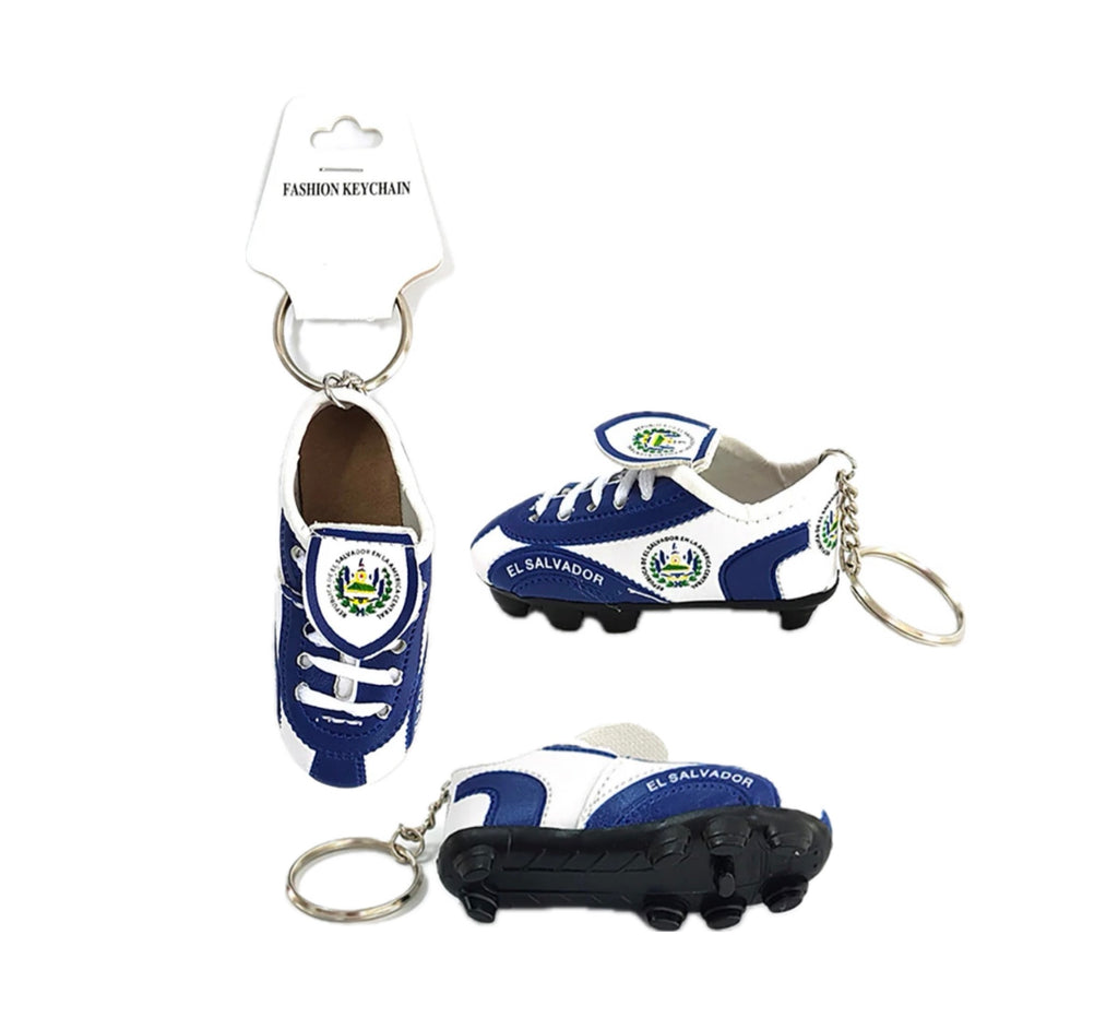 El Salvador Shoe Keychain/Llavero