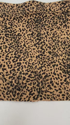 Cheetah Print Mini Skirt